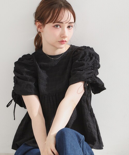 Couture Brooch（クチュール ブローチ） ブラウス シャツ 夏 半袖