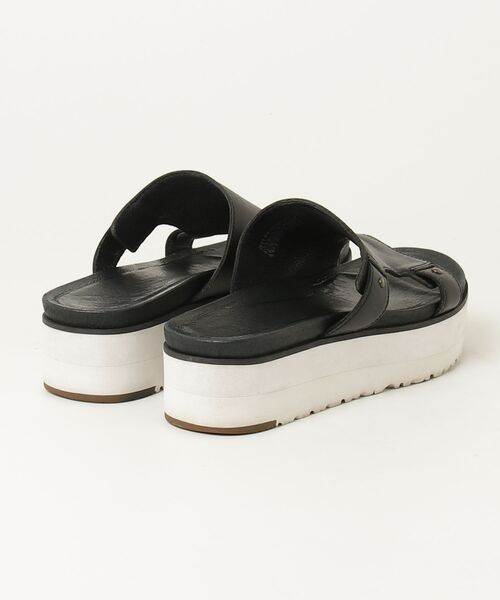 「UGG」 フラットサンダル 22cm ブラック レディース_画像2