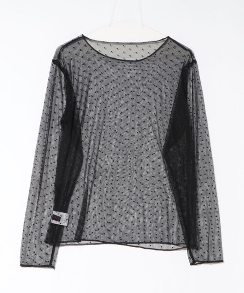ViViDAY tシャツ ドット柄シアートップス レディース : ZOZOTOWN Yahoo