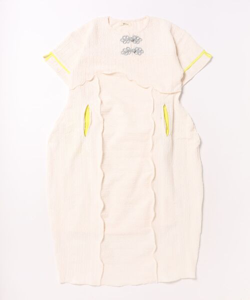 「unica」 「KIDS」半袖ワンピース X-LARGE ブラック キッズ_画像4