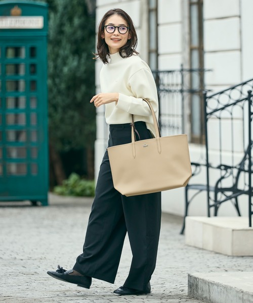 Lacoste リバーシブル　トートバッグ LACOSTE（ラコステ） トートバッグ ANNA 2WAY リバーシブル トート