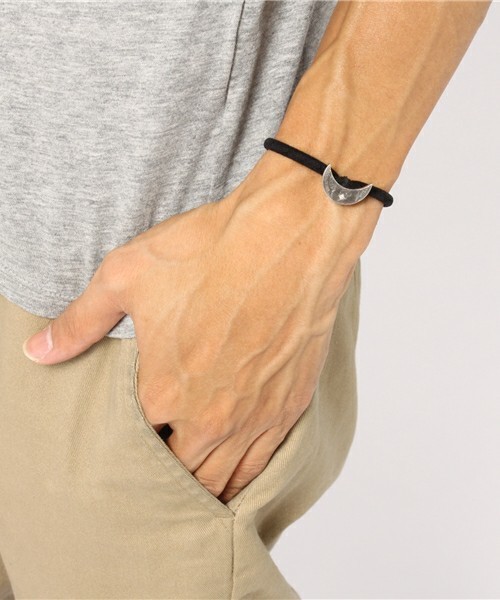 ブレスレット MOON COIN CONCYO GOM ( SILVER ) メンズ レディース | TROVE | 04