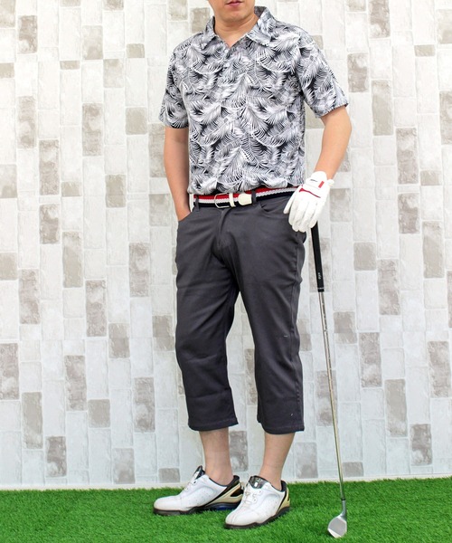 TopIsm（トップイズム） ゴルフ ストレッチ入りクロップドゴルフパンツ
