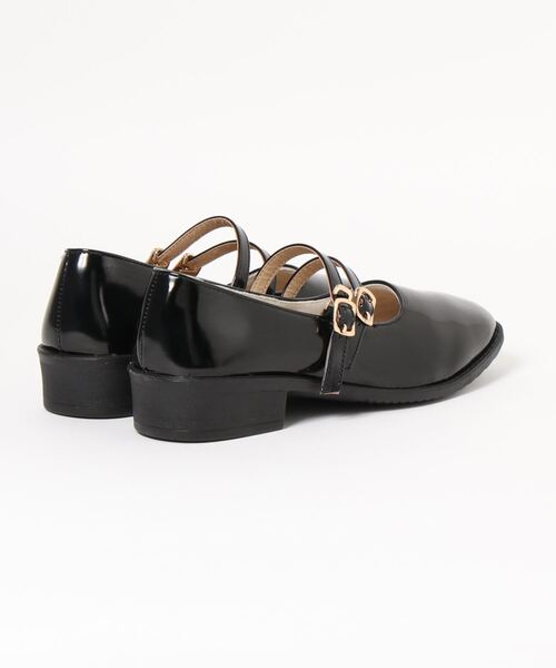 Shoes in Closet パンプス 2WAY ダブルストラップ メリー