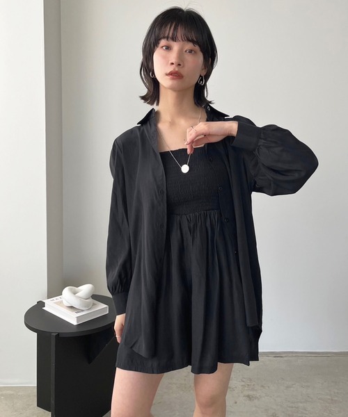 Jewelobe（ジュエローブ） セットアップ チューブトップショートサロペ