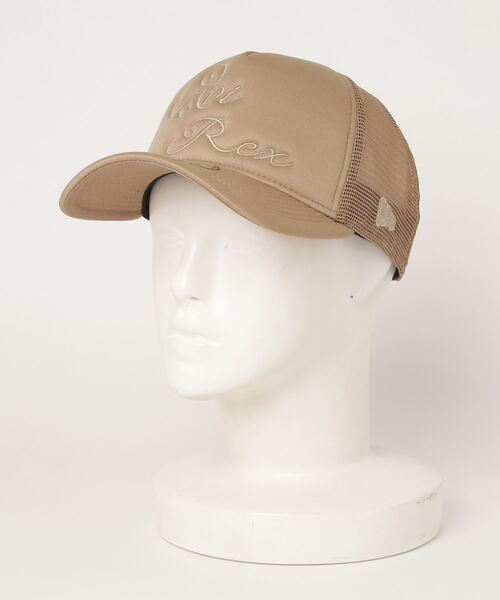 NEW ERA（ニューエラ） キャップ 帽子 カーシブ ロゴ メッシュキャップ