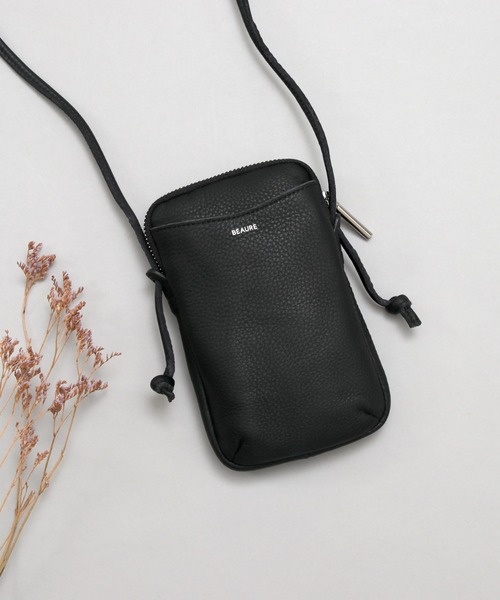 Beau're（ヴュレ） ショルダーバッグ バッグ 「BEAURE/ビュレ」牛革
