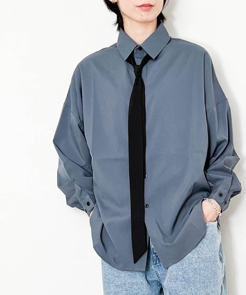 Anytime Songs（エニータイムソングス） シャツ ポリストレッチ