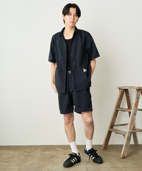 【ほぼ新品】00 Mサイズ and wander ショートパンツ 楽天市場】【SALE Max10%OFF】アンドワンダー Nyタフタハイカー