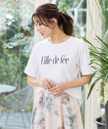 Rose Tiara（ローズティアラ） tシャツ fille de feeロゴTシャツ