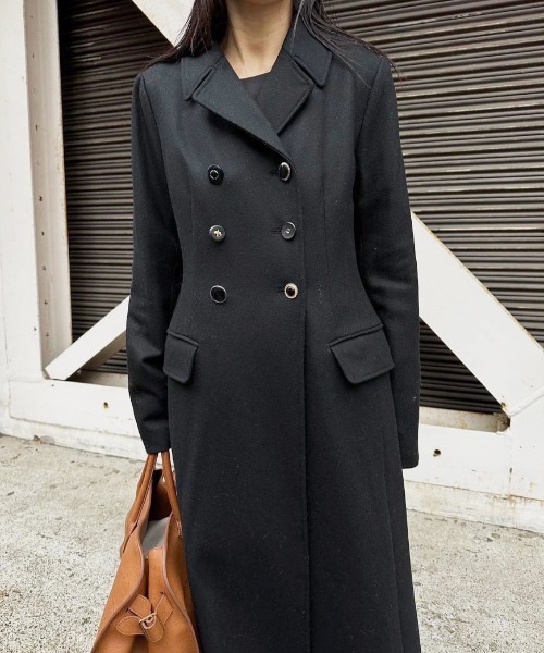 Ameri（アメリ） コート チェスターコート WAIST SHAPE ASSORT BUTTON 