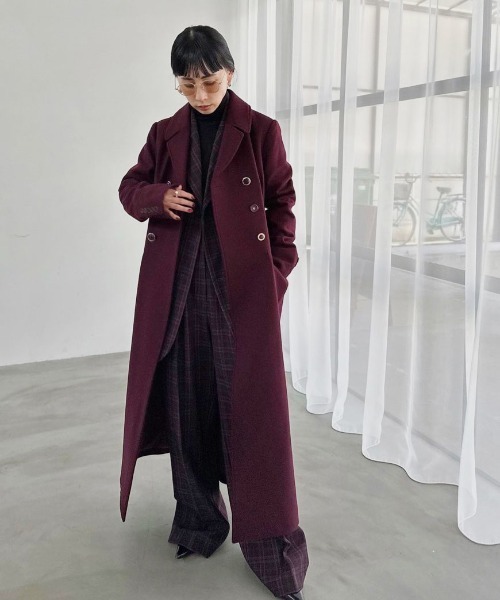 Ameri（アメリ） コート チェスターコート WAIST SHAPE ASSORT BUTTON