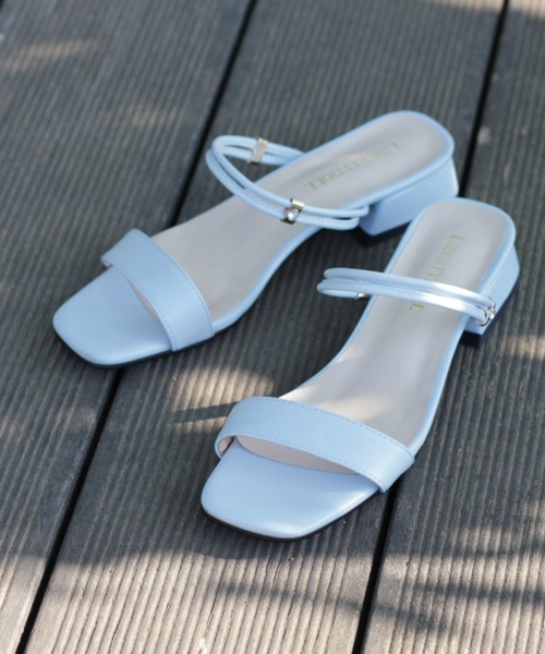 【関税込み】HEREU★ALARO スクエアトゥ Tバー サンダル 2色 ALARO - Square-Toe T-bar Sandal – Hereu Studio