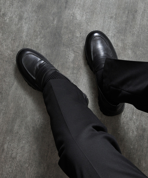 【美品】PADRONE パドローネ ローファー ブーツ　40 美品】PADRONE パドローネ ローファー ブーツ 40 PADRONE ローファー