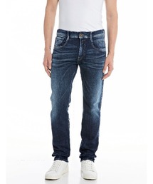 REPLAY（リプレイ） ジーンズ スリムフィットANBASS Aged 1st ブルー