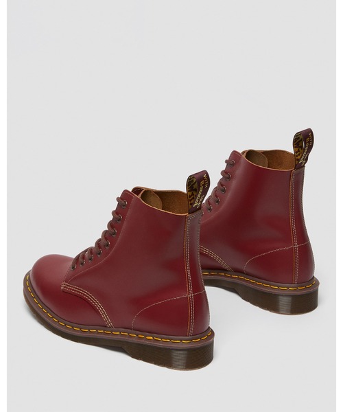 極美品Dr. Martens 1460 W エンジ8ホール UK 4 Dr.Martens（ドクターマーチン） ブーツ MIE 1460 8 ホール ブーツ