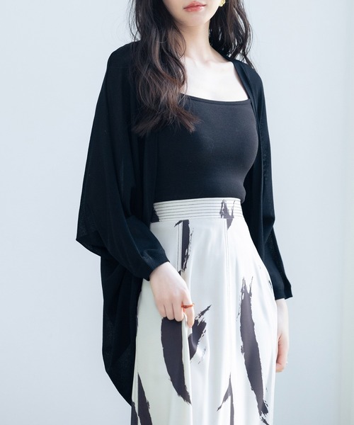美品 Lisette マイリートップス リネンボレロカーディガン 白 FREE 美品 Lisette マイリートップス リネンボレロカーディガン 白