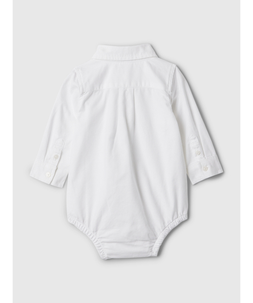 GAP（ギャップ） ベビー服 ロンパース オックスフォード ボディスーツ