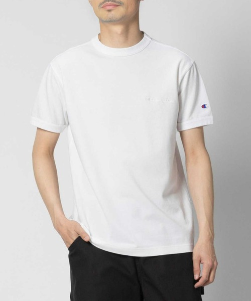 Champion tシャツ 「Champion」ワンポイントカノコTシャツ