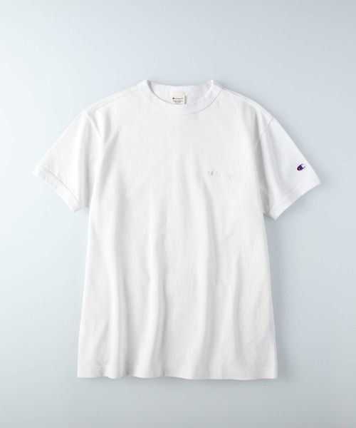 Champion（チャンピオン） tシャツ 「Champion」ワンポイントカノコT