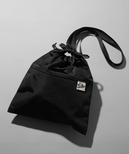 ドット柄ストラップ 黒 ボディバッグ HEAD PORTER ヘッドポーター BLACKBEAUTY ブラックビューティー