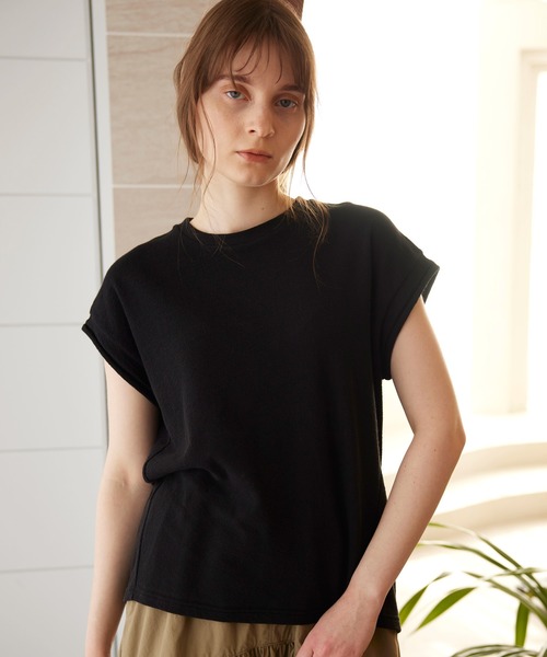 tシャツ M2217 ブロックインレイドロップショルダープルオーバー レディース