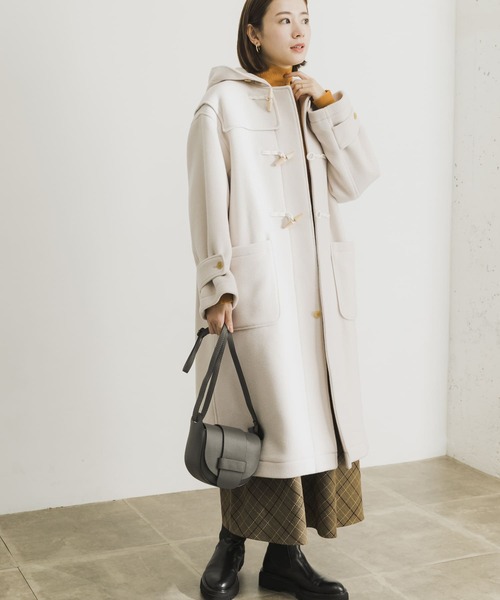 URBAN RESEARCH ダッフルコート URBAN RESEARCH」 ダッフルコート 38 ベージュ レディース