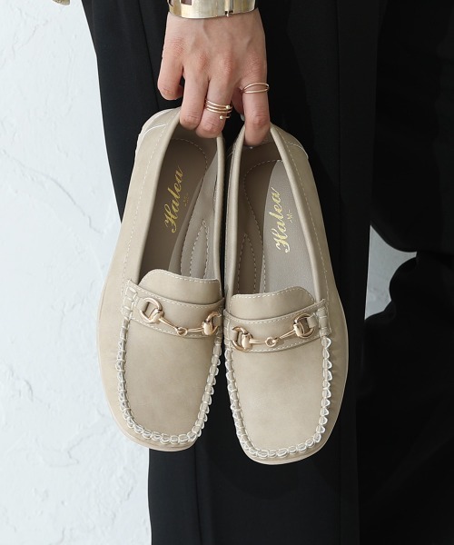 DEMETER（デメテル） デッキシューズ モカシン 超軽量 ソフトレザー