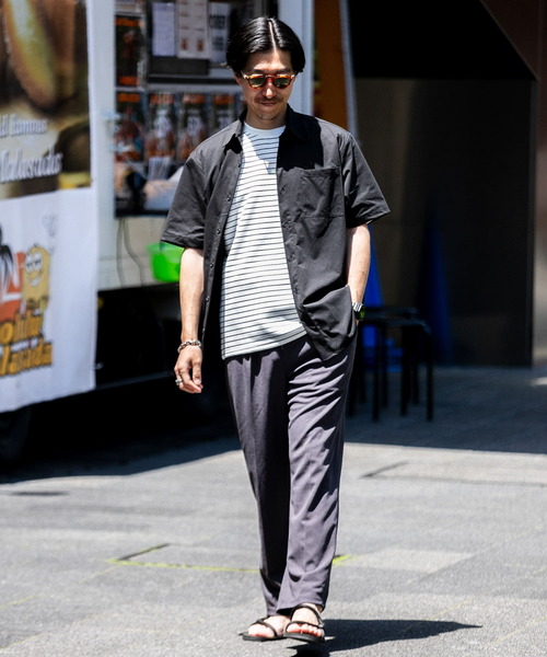 ITEMS URBANRESEARCH シャツ 「セットアップ対応」吸水速乾