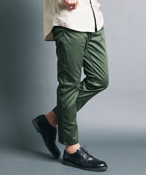 ★BRUNELLO CUCINELLI★チノ クロップドパンツ Brunello Cucinelli クロップド チノパンツ | ブラウン