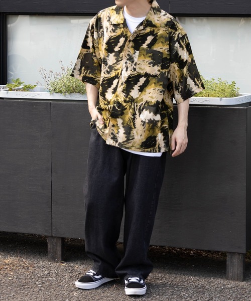 【美品】VISVIM オープンカラーシャツ 総柄 半袖 XLサイズ 美品】VISVIM オープンカラーシャツ 総柄 半袖 XLサイズ - メルカリ