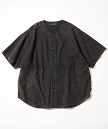 シャツ NAUTICA/ノーティカ Garment Dyed Baseball Shirt S/S/ガーメントダイ ベースボールシャツ ショートスリー｜ZOZOTOWN Yahoo!店