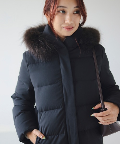 【極美品】SHIPS 河田フェザー 2way ダウンジャケット ネイビー 極美品】SHIPS 河田フェザー 2way ダウンジャケット ネイビー