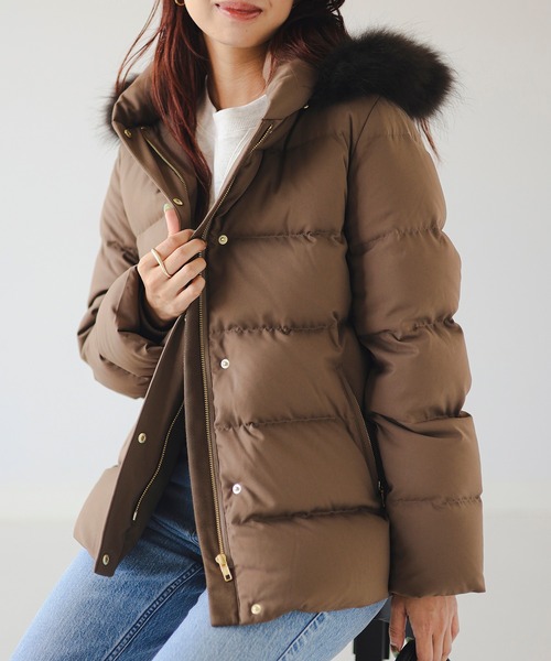 ★値下げ⭐︎B:MING by BEAMSのフード付きダウンジャケット B：MING by BEAMS（ビーミング by ビームス） ダウン アウター