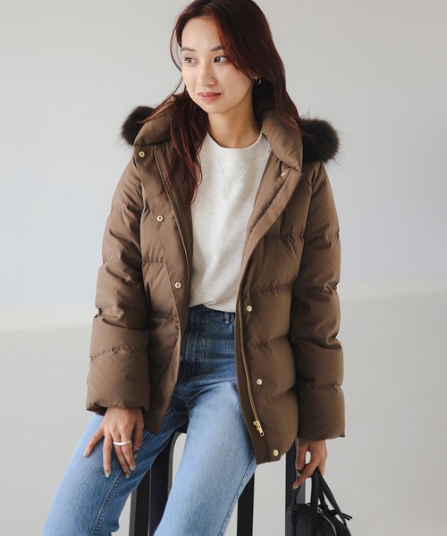 ✨美品✨KonGo 国産 河田フェザー ダウンジャケット 河田フェザーが手がけるブランド「KWD」より「JAPAN UMOU