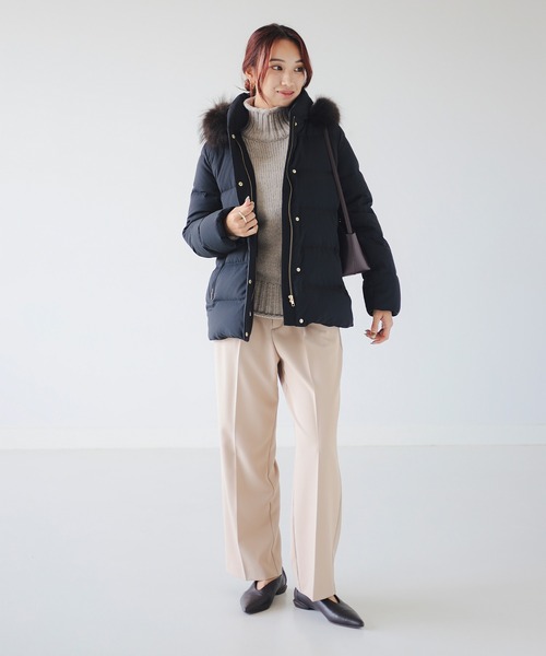 【極美品】SHIPS 河田フェザー 2way ダウンジャケット ネイビー セール 40%OFF】《WEB限定》河田フェザーダウンジャケット