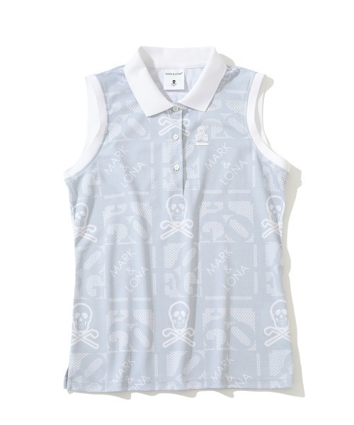 MARK&LONA FLOG Collar Polo 水色 レディース MARK&LONA FLOG Collar Polo 水色 レディース - メルカリ