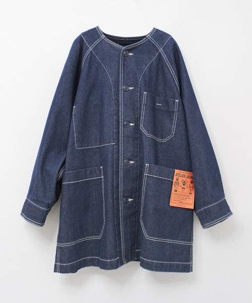 URCH RNA コート アウター J2110 ミドル丈のアトリエビッグジャケット  