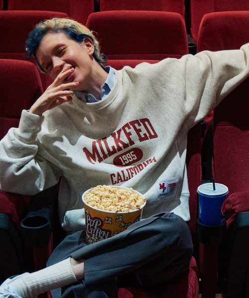 トレーナー スウェット MILKFED.xCHAMPION SWEAT TOP レディース メンズ