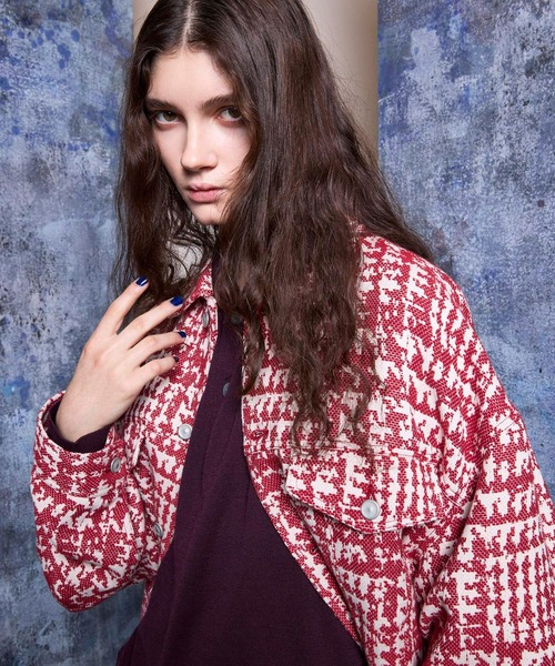 ♡メゾンスペシャル♡Italian Dead Stock Fabric♡ブルゾン MAISON SPECIAL ブルゾン アウター 「UNISEX」「Italian Dead Stock