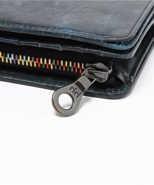 SOLATINA（ソラチナ） 財布 焦がしホースレザーウォレット ミドル