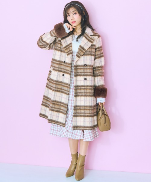 marun（マルン） コート チェスターコート 「大きいサイズ」 シャギー