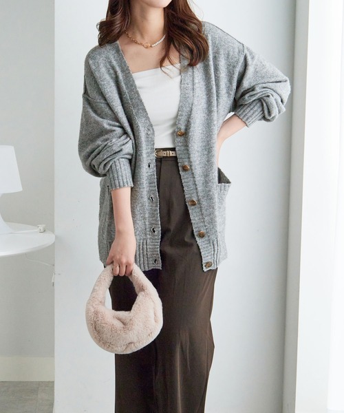 carla ニットカーデジャケット carla ニットカーデジャケット ジャケットライクニットカーディガン