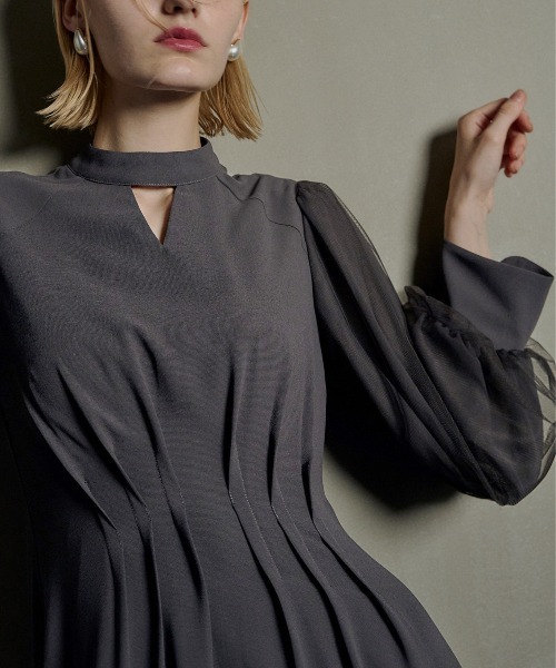 et.UNIVER オケージョンドレス et.UNiVER ドレス Embroiderry dress : ZOZOTOWN Yahoo!店