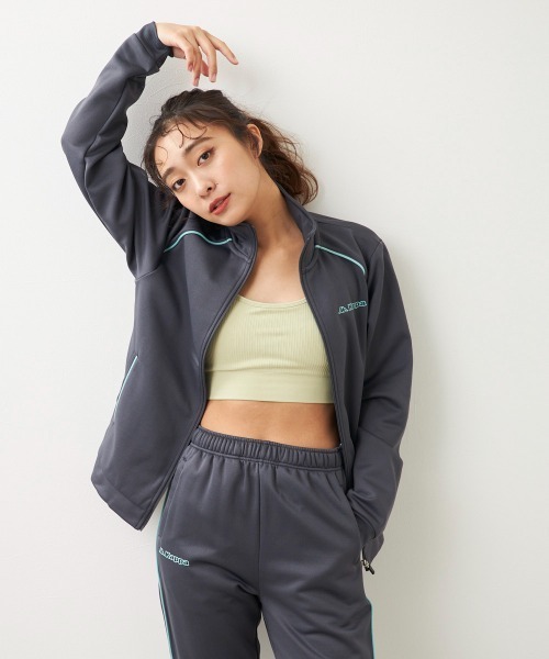 Kappa（カッパ） ジャージ kappaロゴジャージ上下2点セット レディース