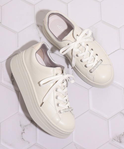 diana（プラスダイアナ） スニーカー 厚底プラットフォームスニーカー