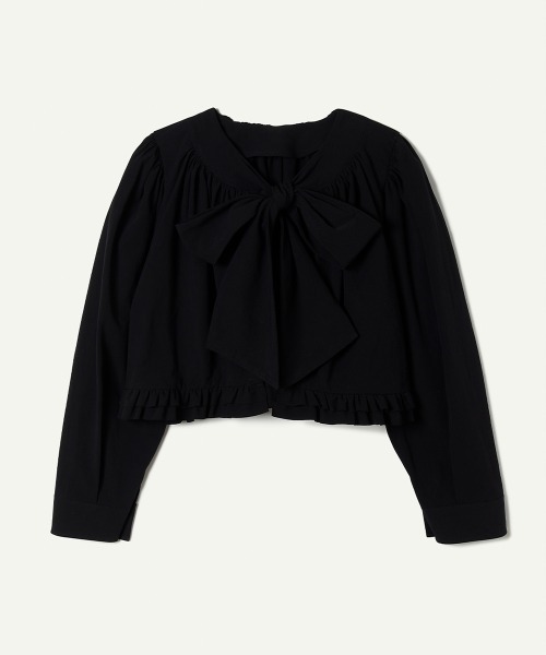 LEINWANDE ラインヴァンド ブラウス leinwande（ラインヴァンド） ブラウス シャツ Ribbon Shirts