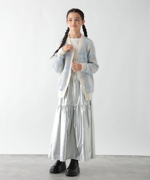 新品未使用品 GLOBAL WORK（グローバルワーク） カーディガン 洗えるシャギーニット