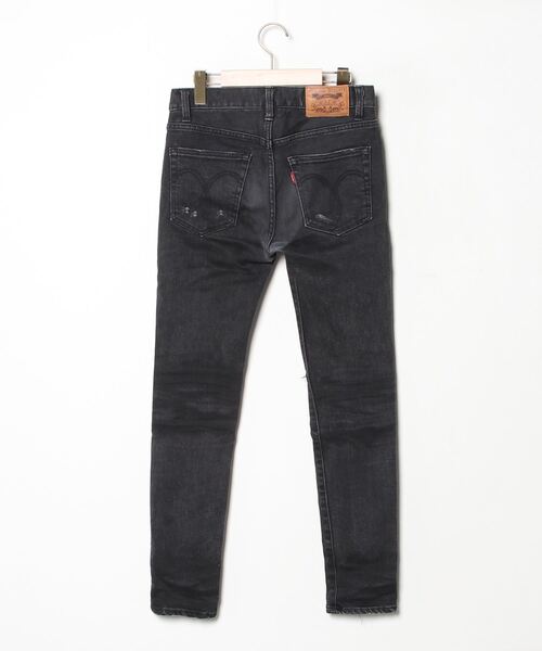 glamb」 ダメージ加工デニムパンツ 0 ブラック メンズ : 87570364 