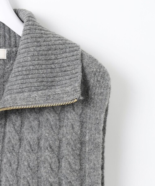 ◆新品未使用◆エニシス anysis ケーブルベストSET ニット ワンピース ANY SIS（エニィスィス） ワンピース 「2WAY」ケーブルベストSETニット